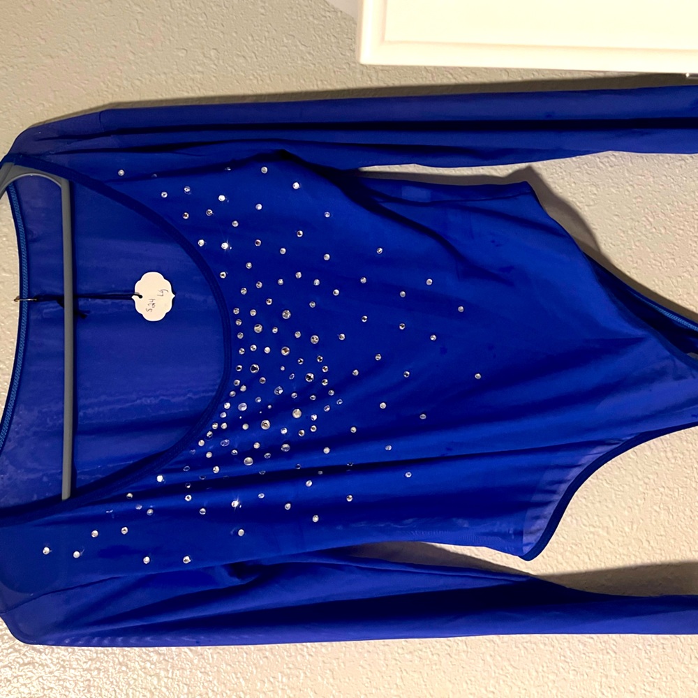 Royal blue bodysuit